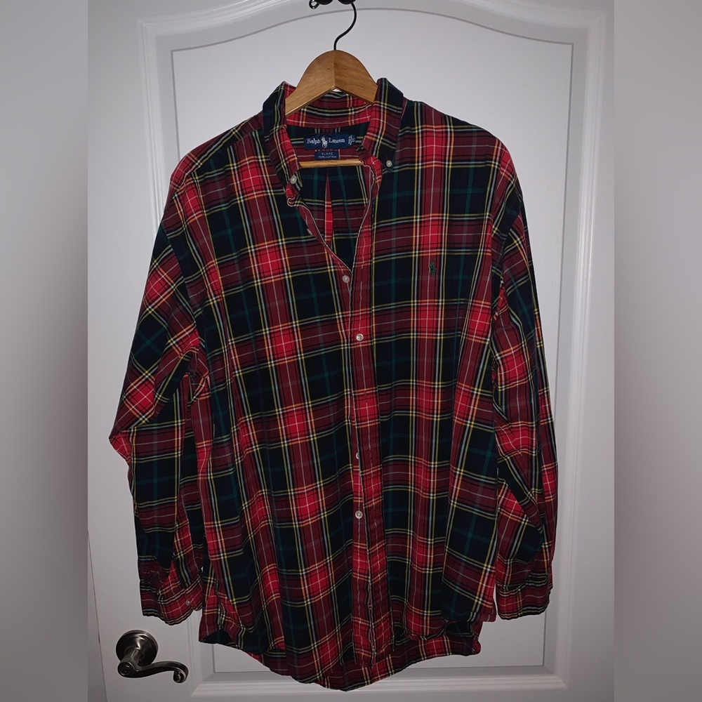 Ralph Lauren Men's Multicolor Plaid Shirt